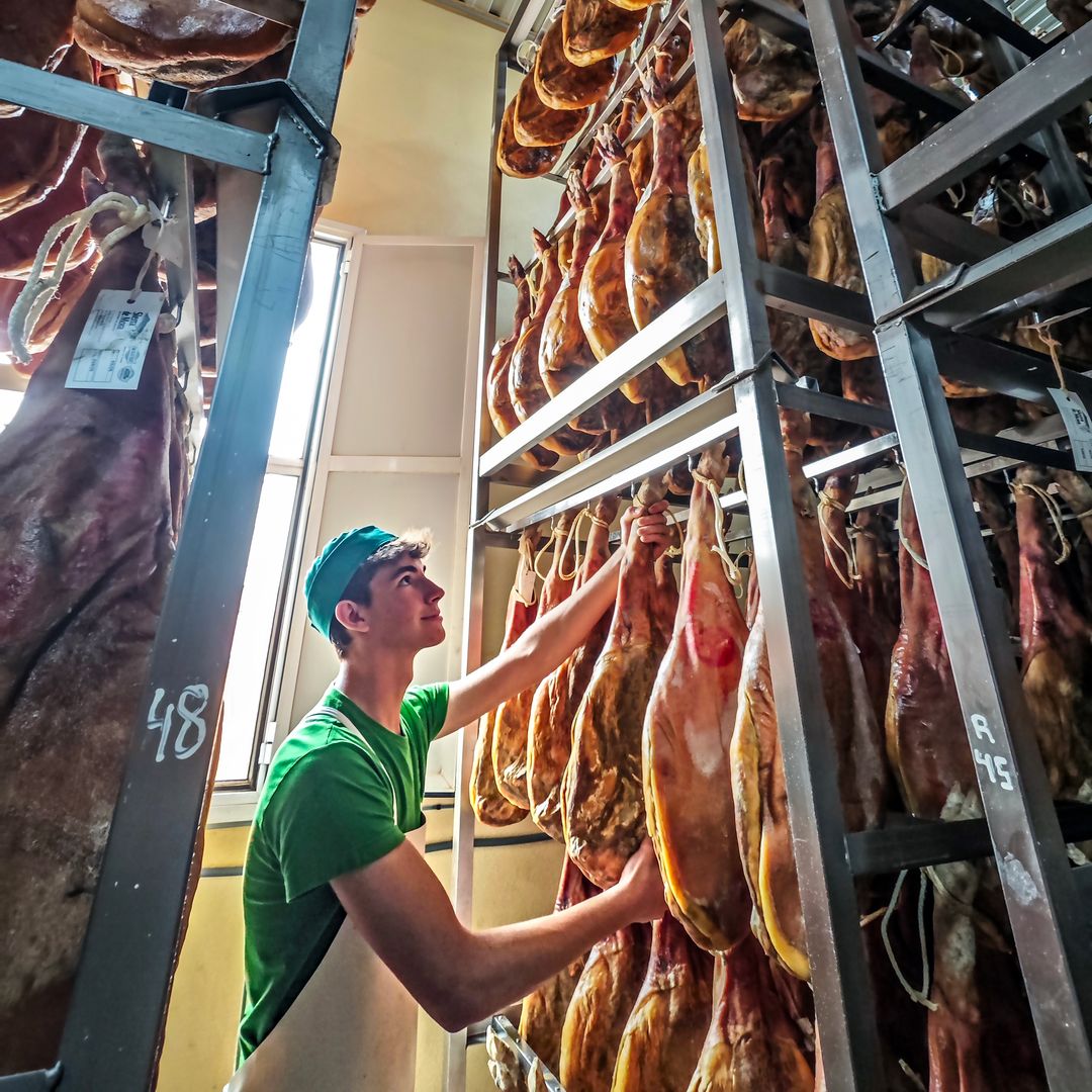 Secadero de jamón de Sierra de Mora, en Mora de Rubielos