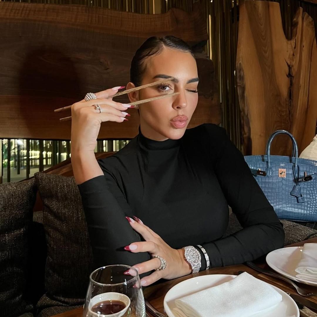 Georgina Rodríguez en Riad, Arabia Saudita