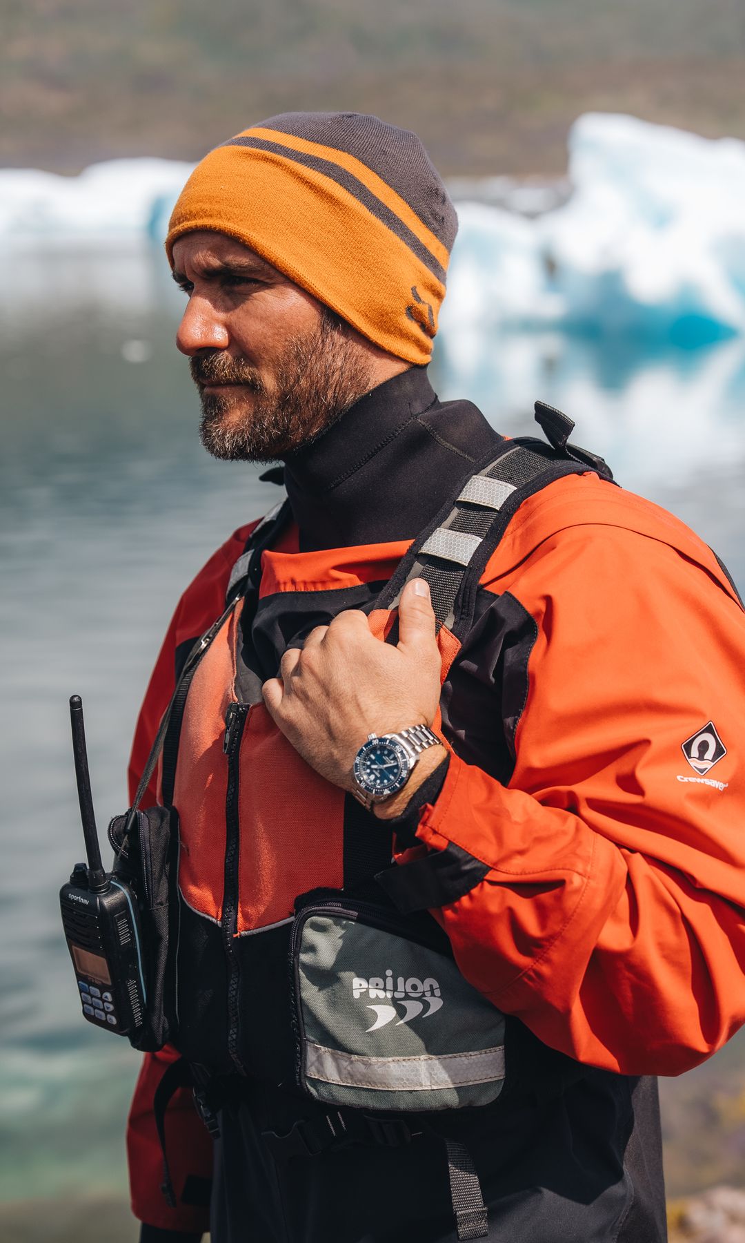 Saúl Craviotto en Groenlandia