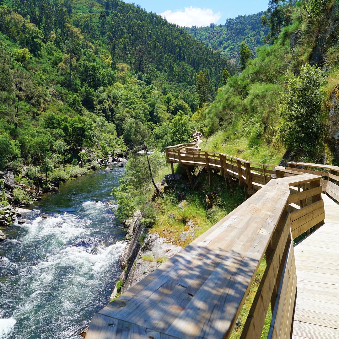 Pasarelas Paiva, Arouca, Geoparque, UNESCO, Portugal