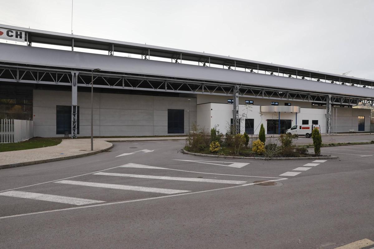 El pabellón central del recinto ferial.