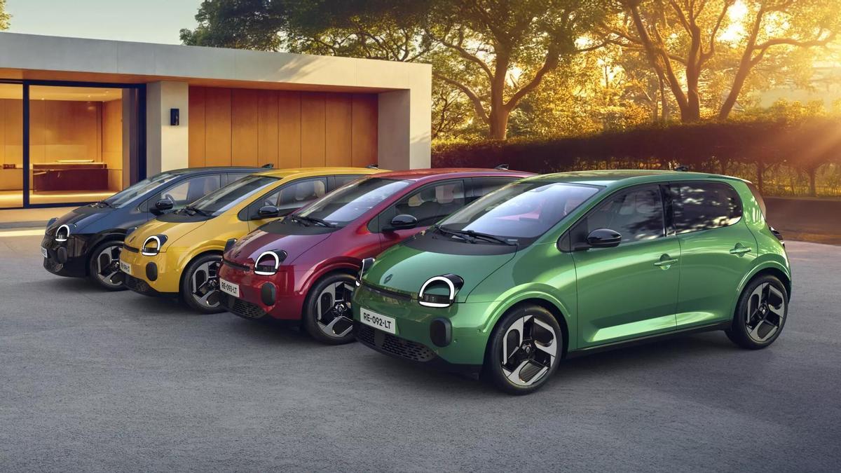 El nuevo Twingo estará disponible en cuatro colores: Rojo Absoluto, Verde Absoluto, Amarillo Mango y Negro Brillante.