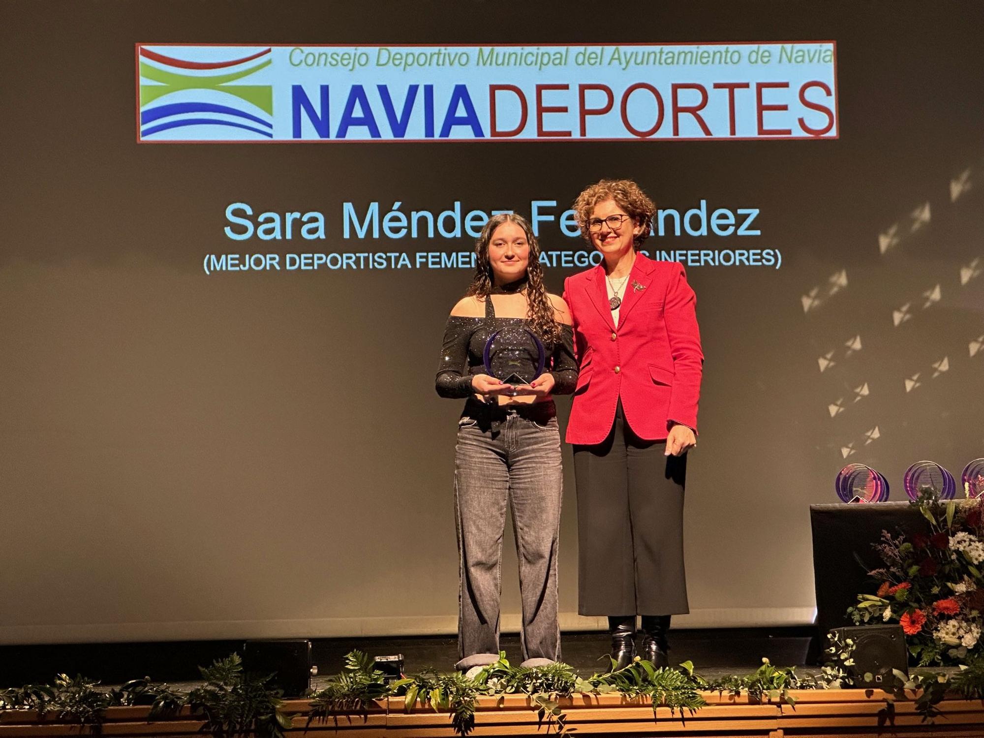 La Gala del Deporte de Navia, un aplauso al esfuerzo y la determinación