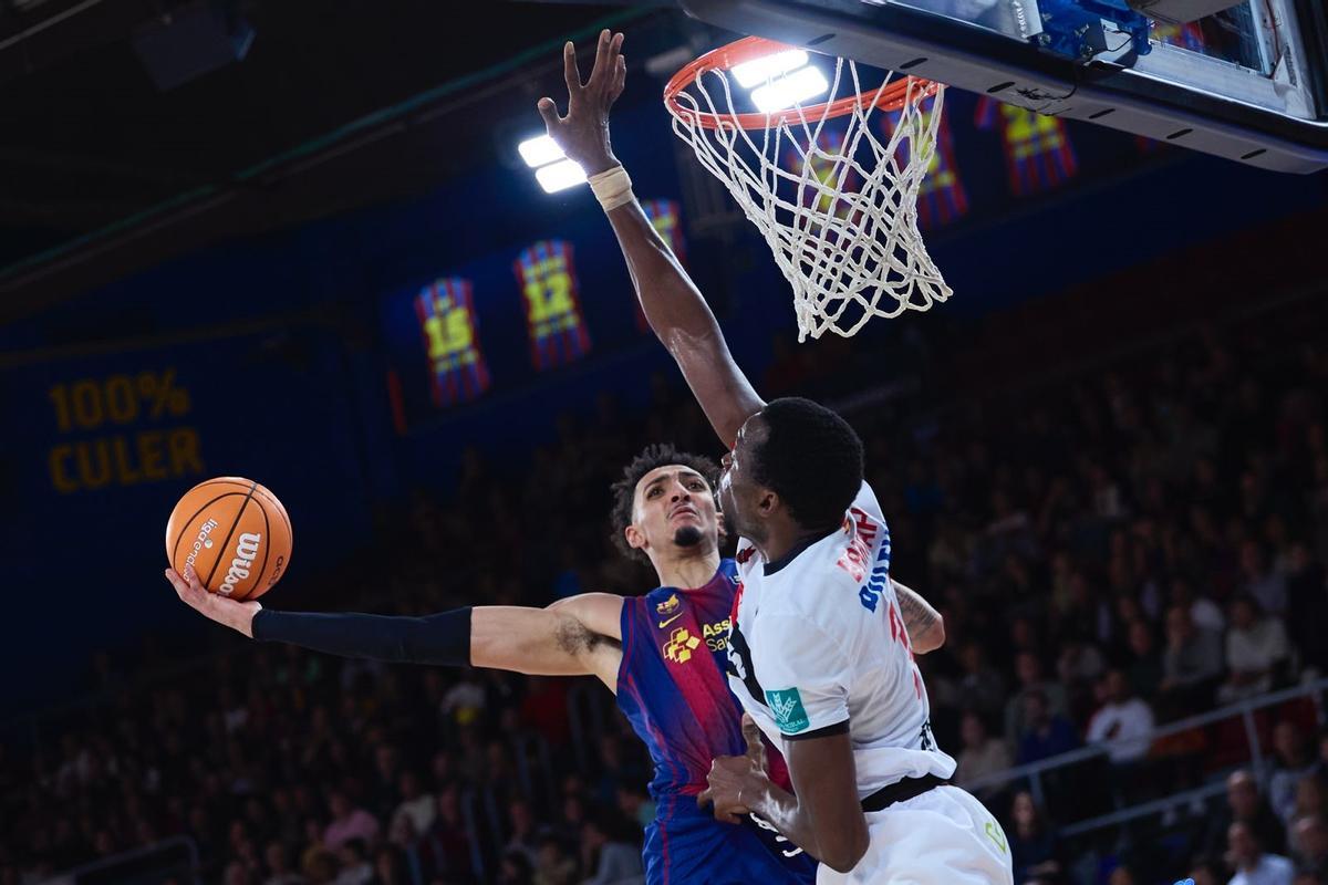 Miles Norris realizó unas acciones espectaculares ante el Covirán Granada