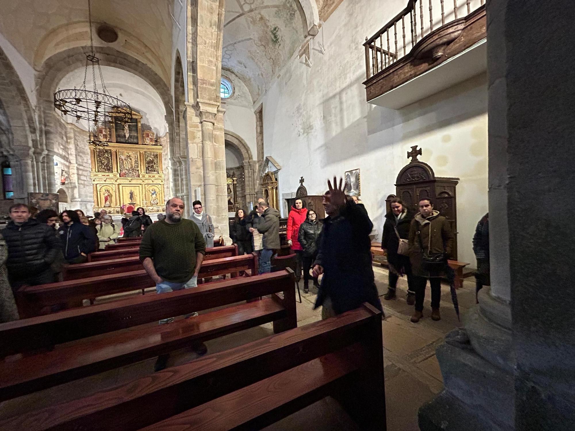 EN FOTOS: El monasterio de San Salvador de Cornellana acoge una nueva jornada de visitas guiadas