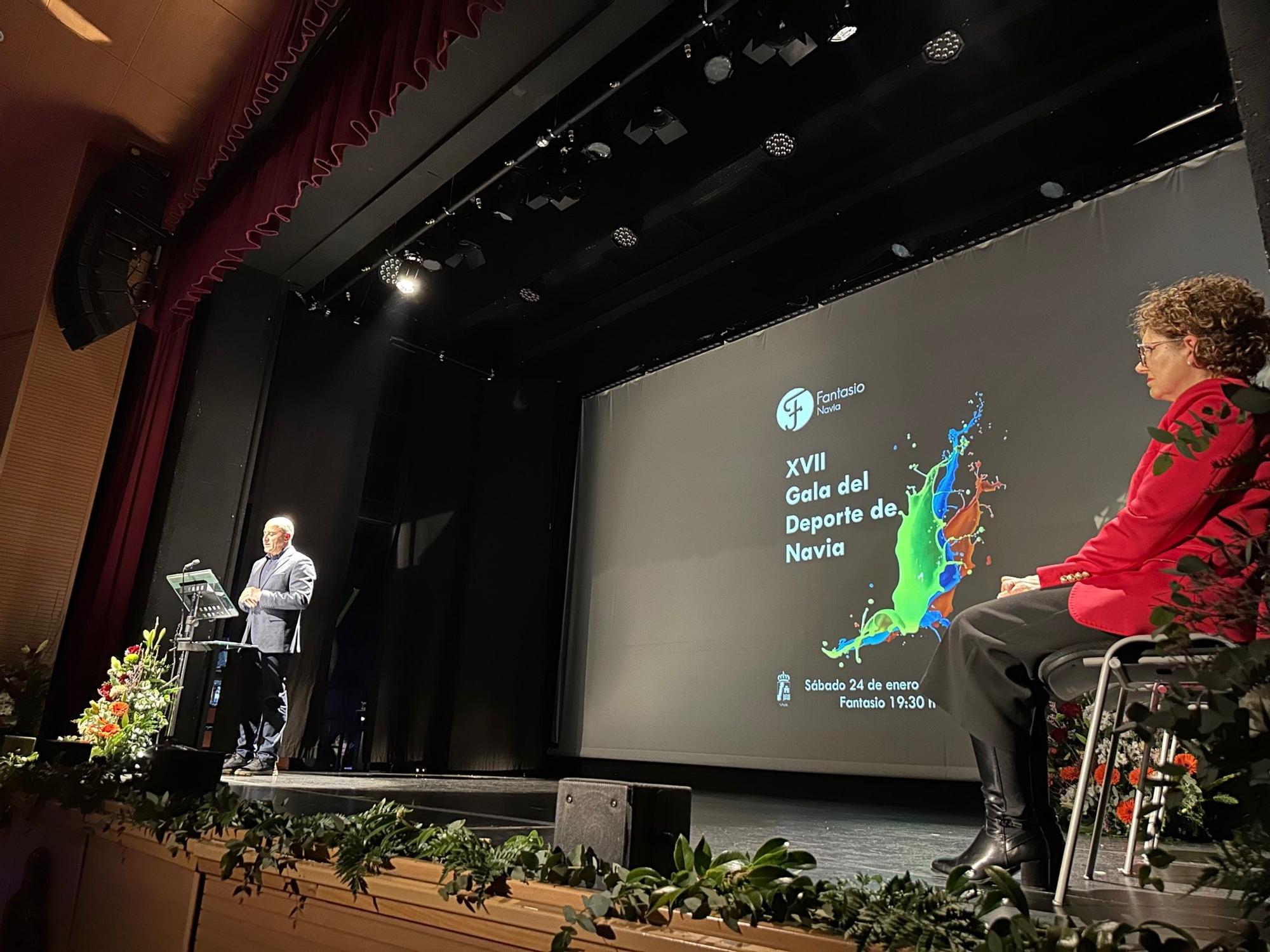 La Gala del Deporte de Navia, un aplauso al esfuerzo y la determinación