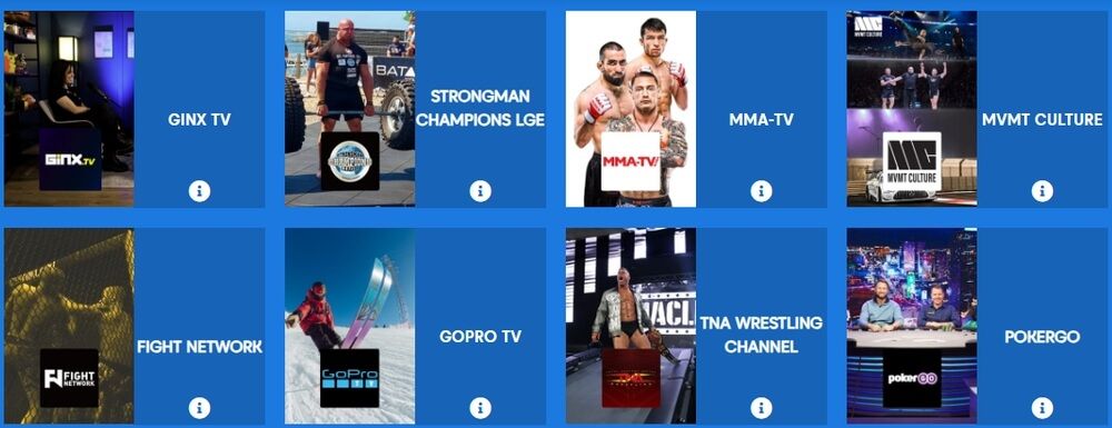 Canales de deportes en vivo gratis