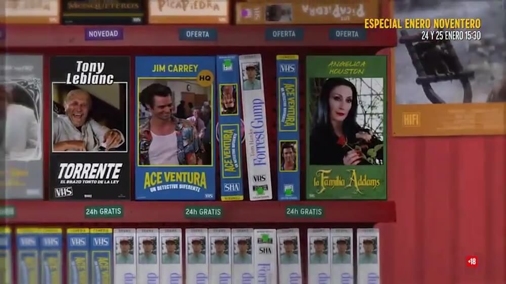 especial de pelicula de los 90