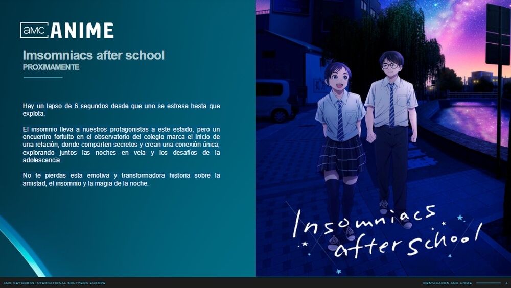 Los insomnes extraescolares llegan a AMC Animation