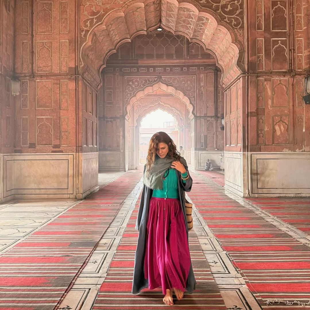 Juana Acosta en Delhi, India