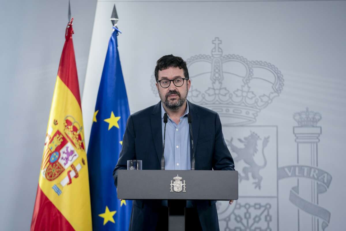 El secretario de Estado de Trabajo, Joaquín Pérez, propone subir el SMI un 3,1% este año, lo que implica un incremento hasta los 1.221 euros. Foto: EuropaPrensa.