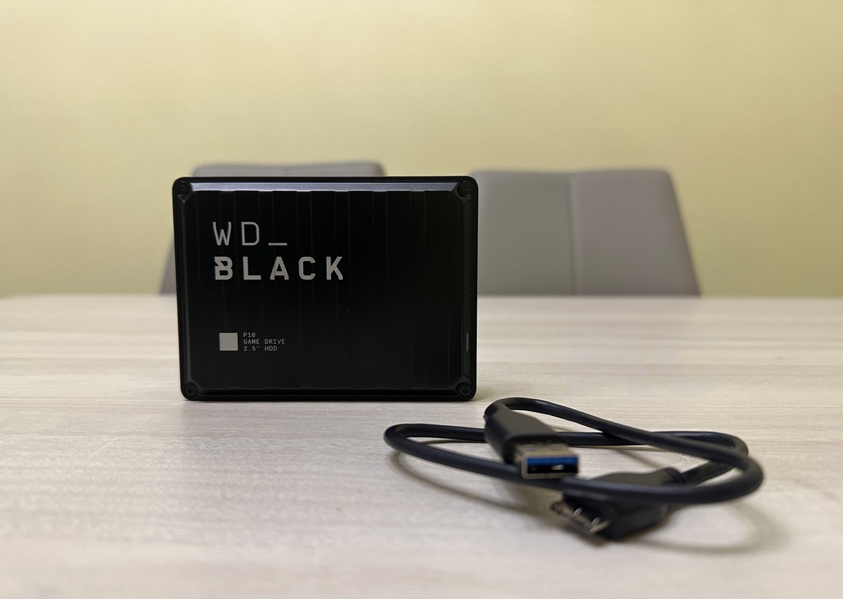 Disco duro para juegos WD_BLACK P10 de 6 TB