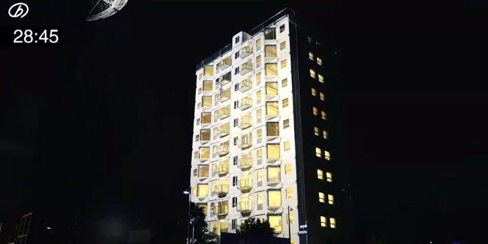 Torre Haolong China terminada