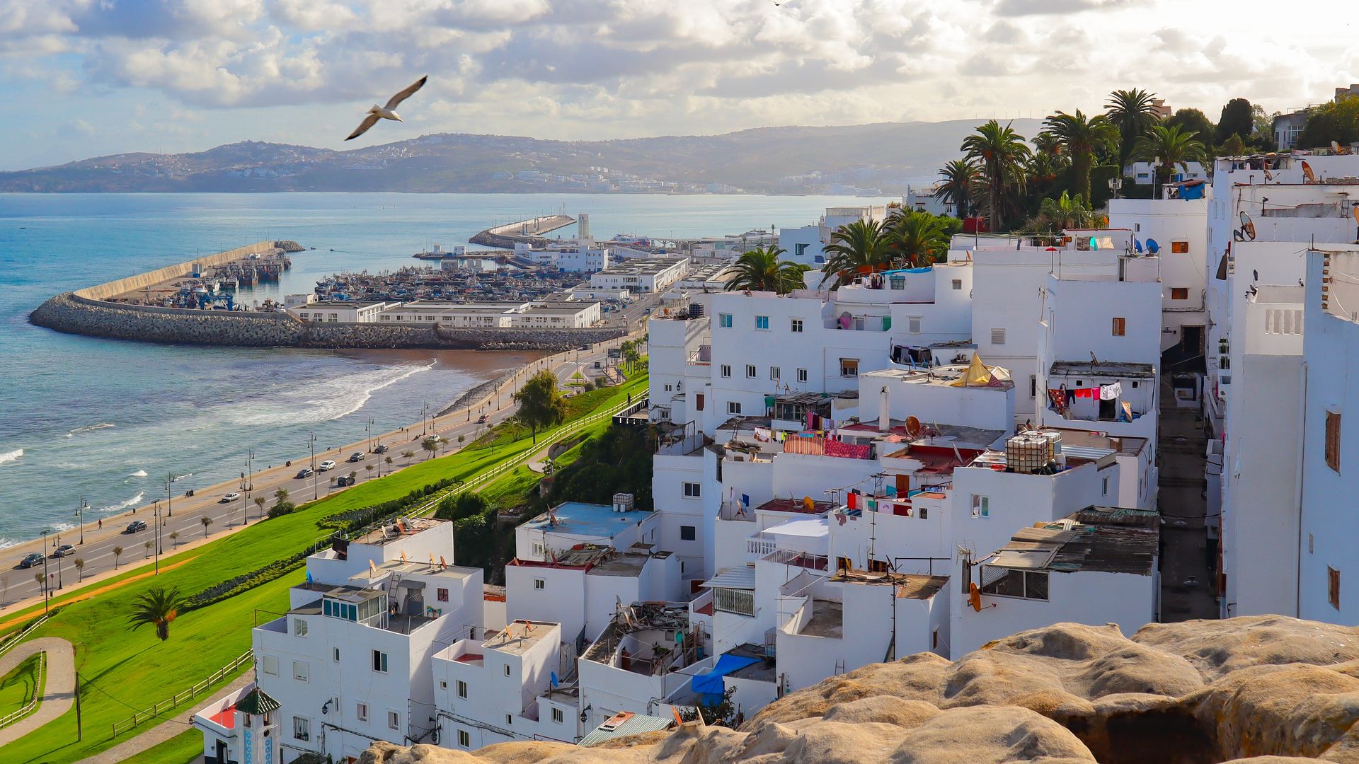 Vista panorámica de la Medina de Tánger
