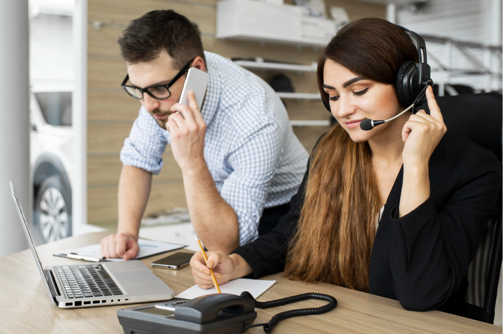 empleado de servicio al cliente