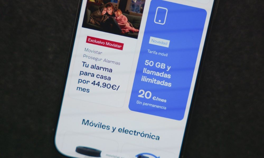 Smartphones equipados con plataforma Movistar Plus+