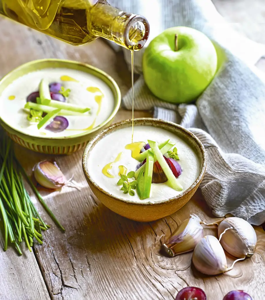 RECETA DE MANZANA Y AJO