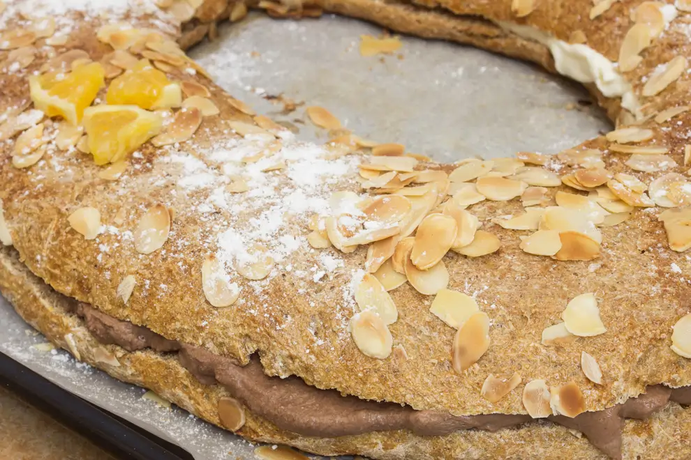 Roscón de Reyes completo