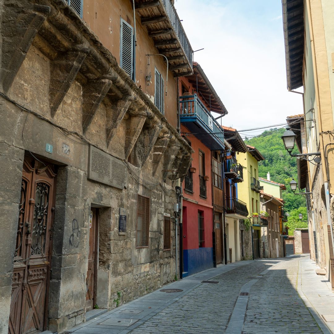 Calles de Bergara, Alto Deba, Gipuzkoa, País Vasco