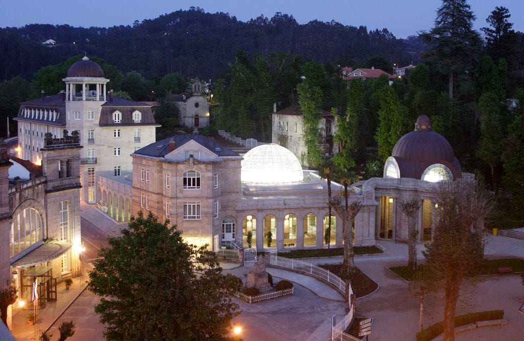 Vue panoramique du Spa aujourd'hui, avec ses différents espaces.