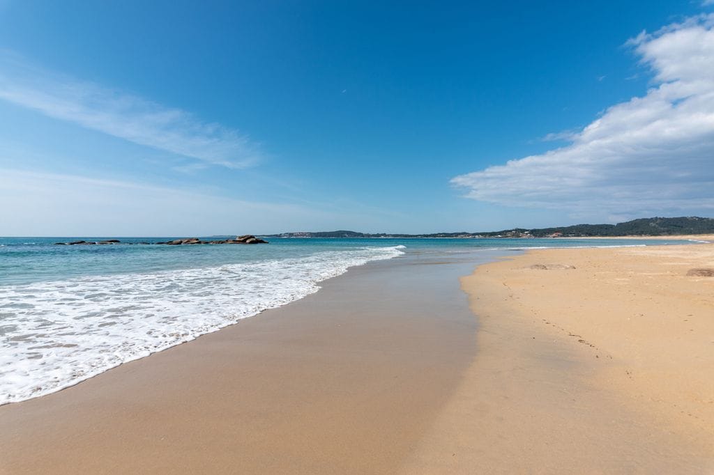 Plage de La Lanzada, à O Grove.