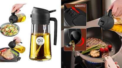 lata de aceite en aerosol