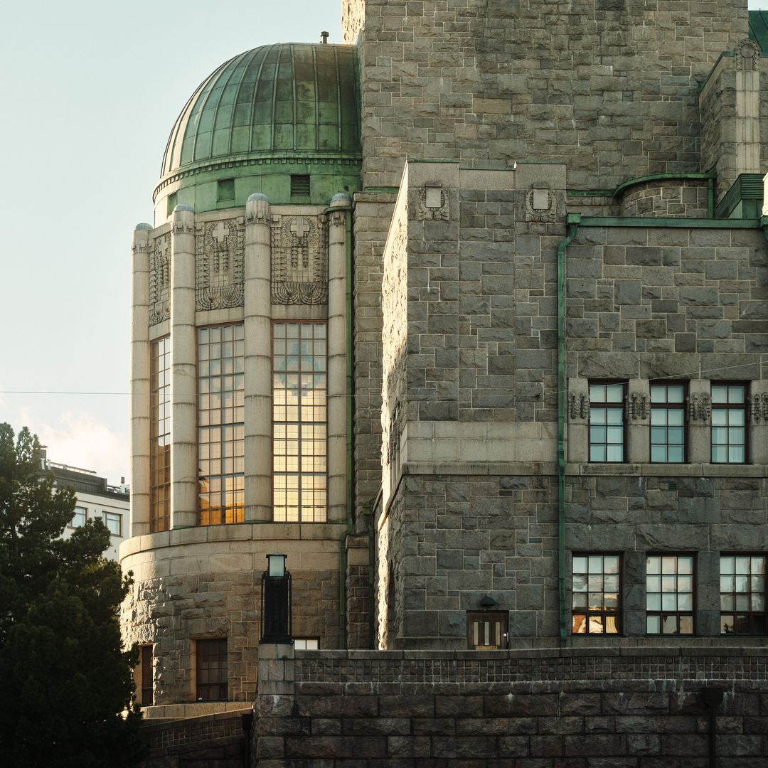 Edificio Art Nouveau en el distrito de Kallio, Helsinki