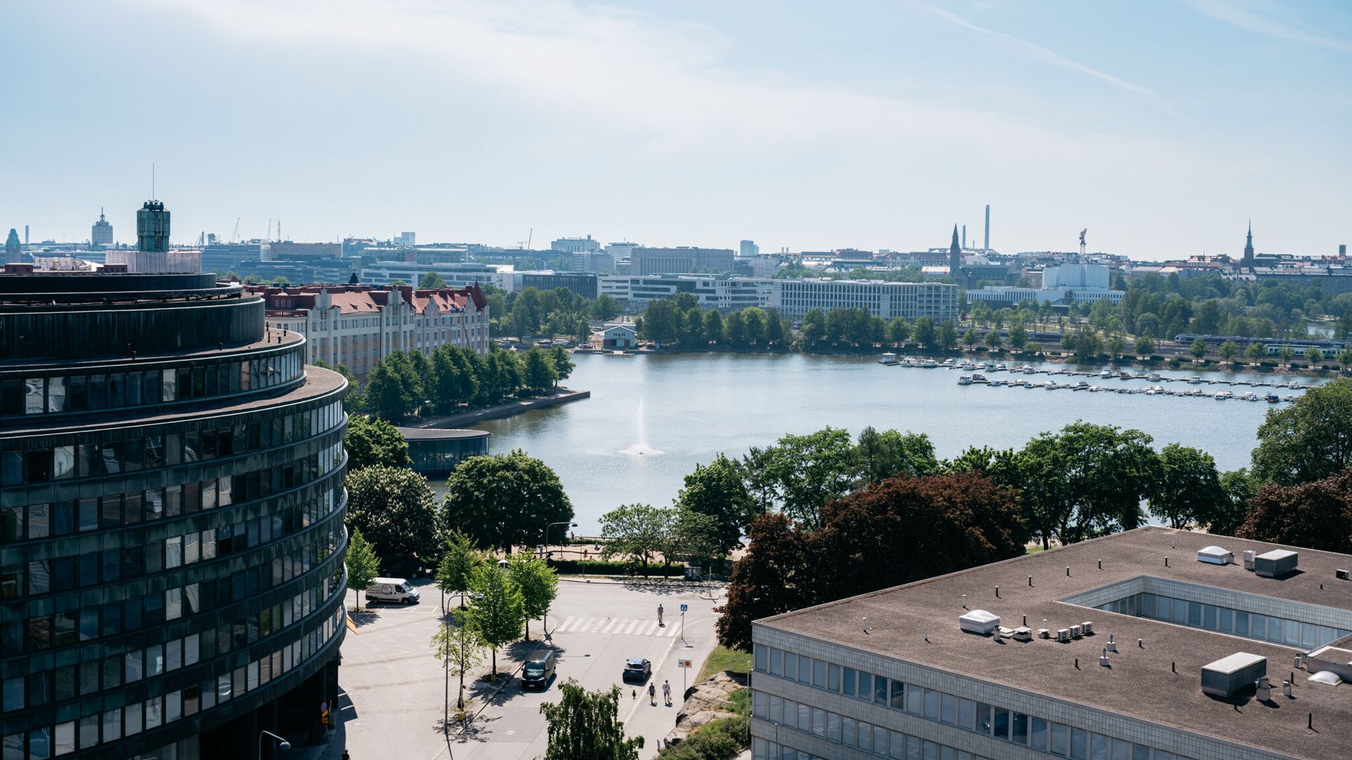Ympyrätalo o Circle House, en el distrito Kallio de Helsinki