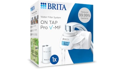 Un filtro de agua que va directamente al grifo.