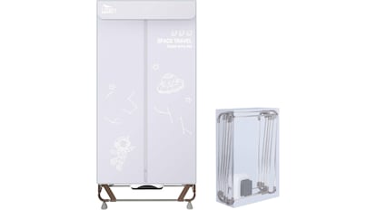 Secadora de ropa eléctrica de doble capa.
