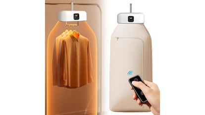 Así es el tendedero vertical calefactado que arrasa en Amazon