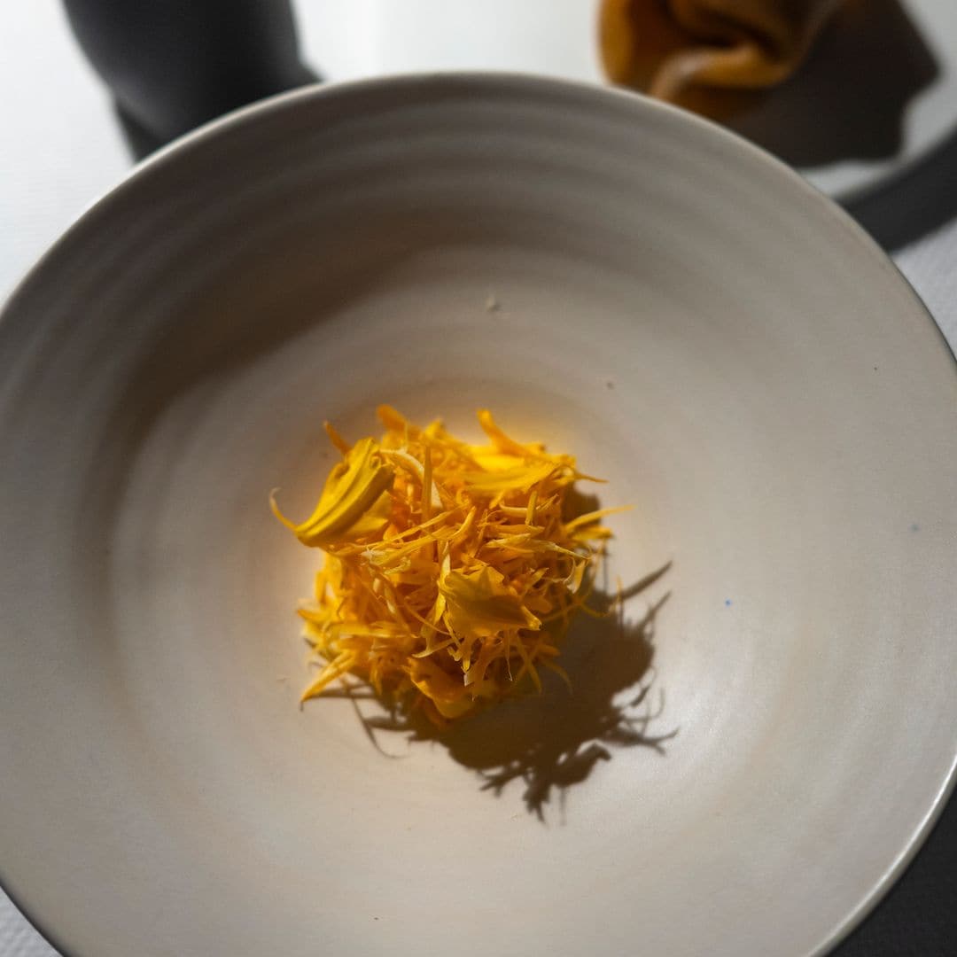 Cuisine du restaurant Nublo, avec une étoile Michelin et deux soleils Repsol