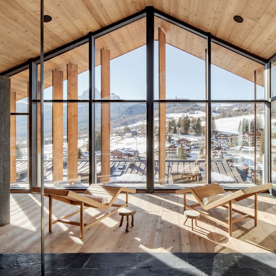 Hotel De Len, Cortina d'Campezzo, Dolomitas, Italia