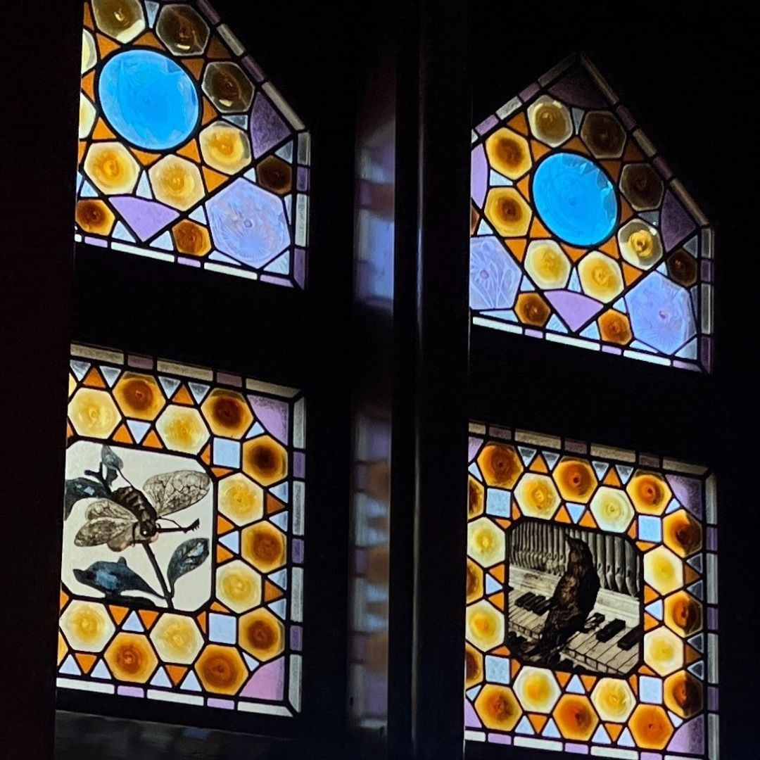 Vidrieras del Capricho de Gaudí, Comillas, Cantabria