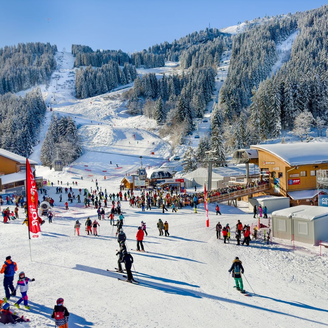 Estación de esquí de Méribel, Alpes, Francia