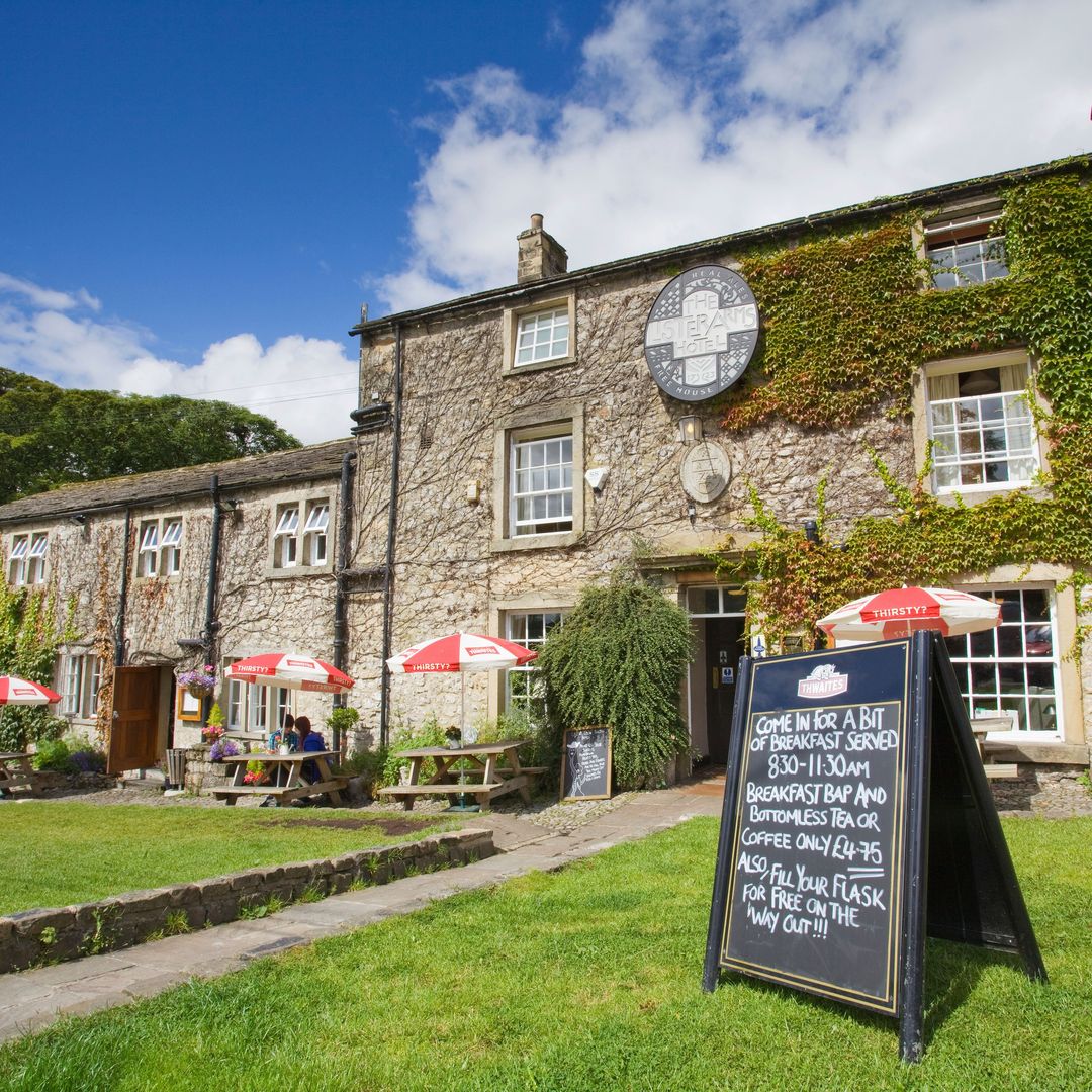 Pub en Malham en el Parque Nacional Yorkshire Dales