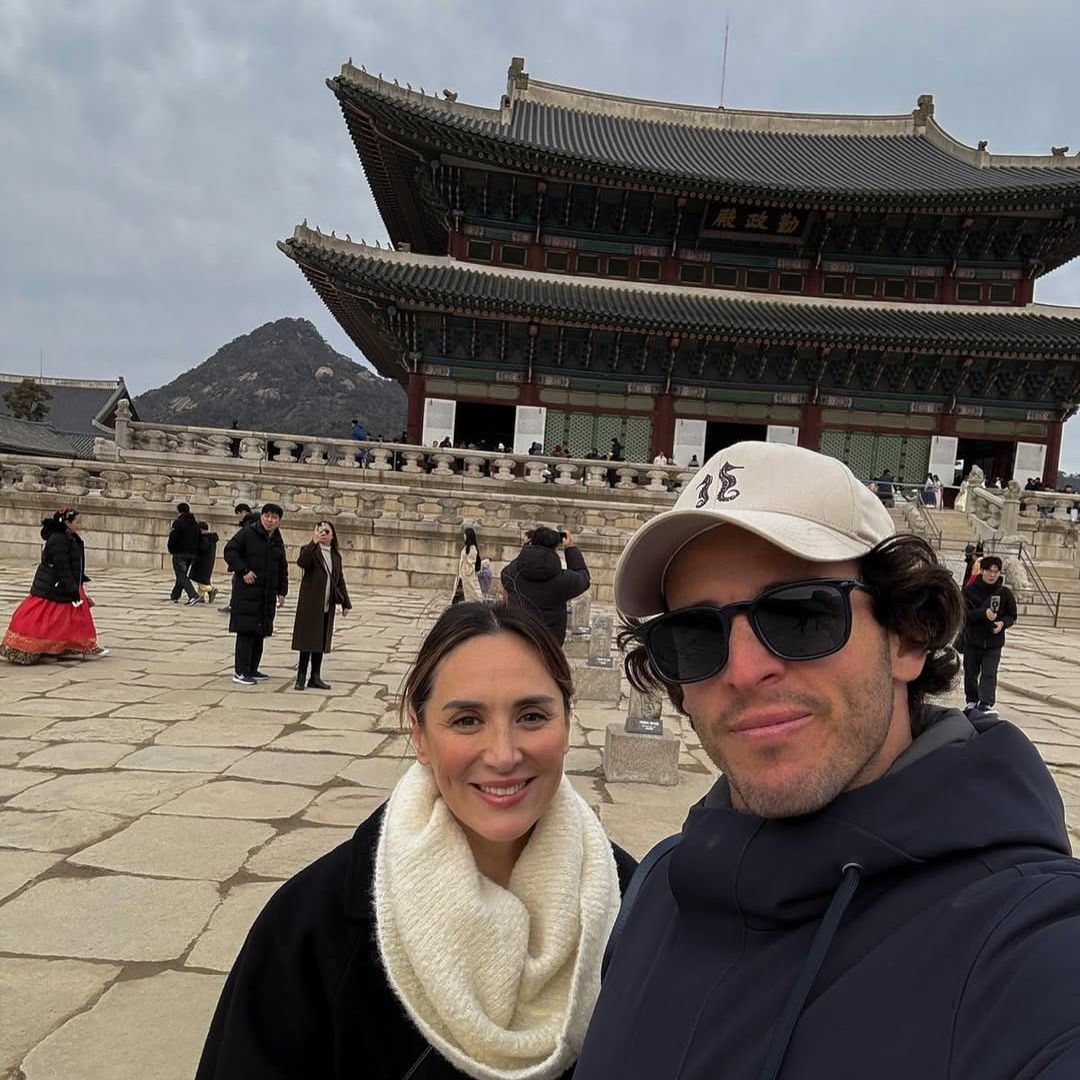 Tamara Falcó e Íñigo Onieva, en el Palacio Gyeongbokgung, Seúl, Corea del Sur