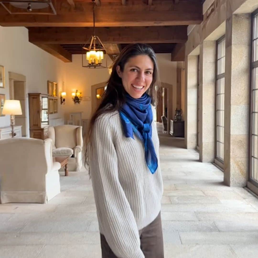 Ana Cristina Portillo en Parador de BAyona, Pontevedra