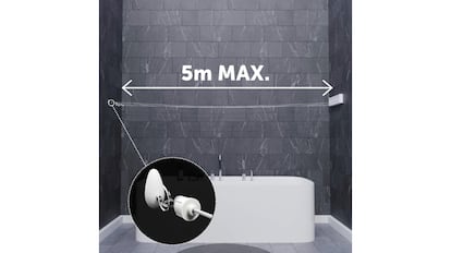 Este es uno de los tendederos de pared más vendidos en Amazon: perfecto para pisos pequeños