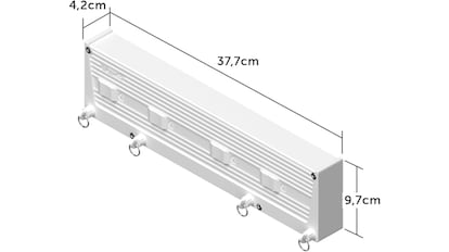 Este es uno de los tendederos de pared más vendidos en Amazon: perfecto para pisos pequeños