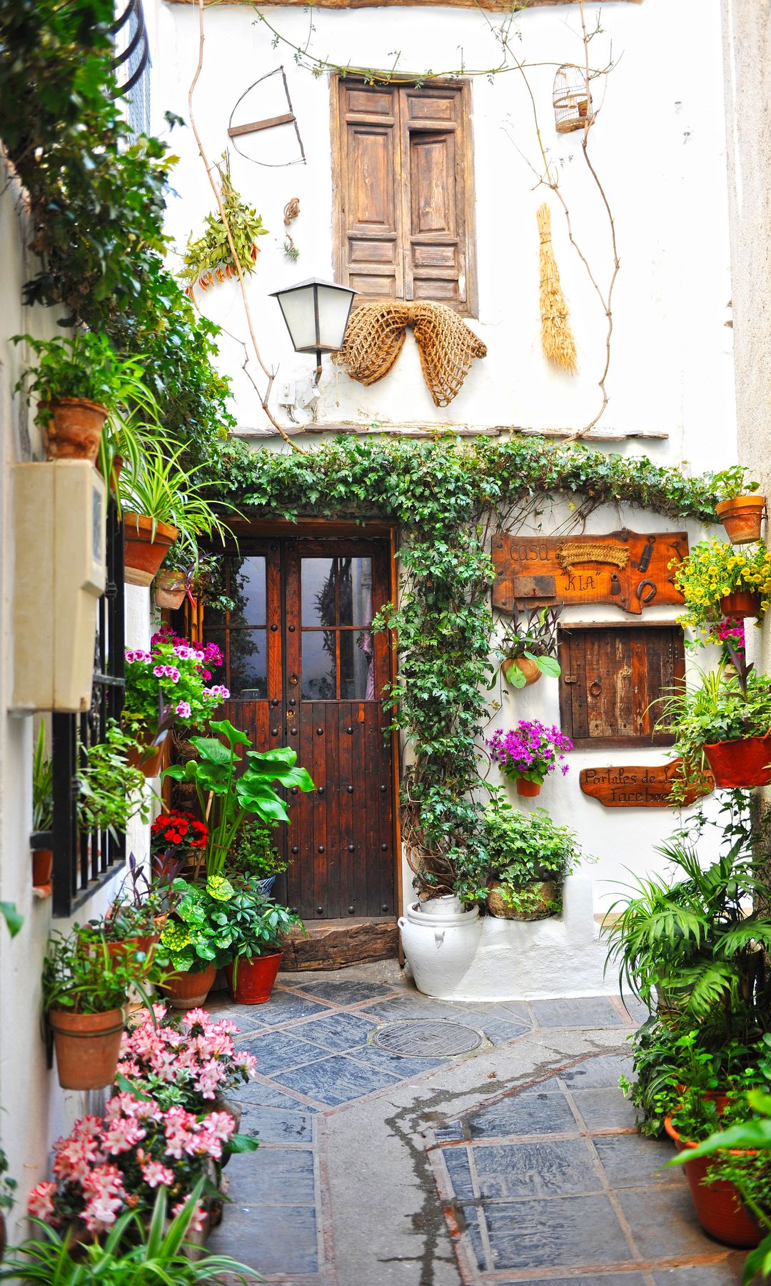 Calles de la ciudad de Lanjarón