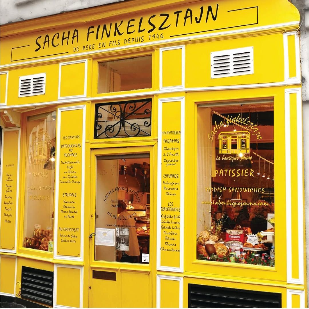 Pastelería Sacha Finkelsztajn-La Boutique Jaune, París, distrito de Marais