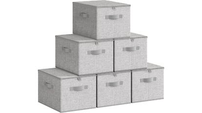 Cajas de almacenamiento.