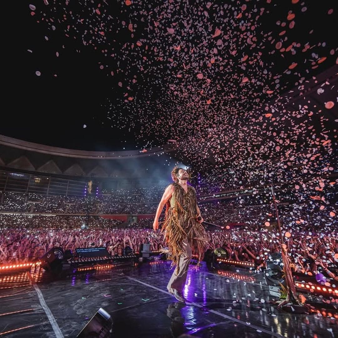 El cantante Manuel Carrasco en concierto
