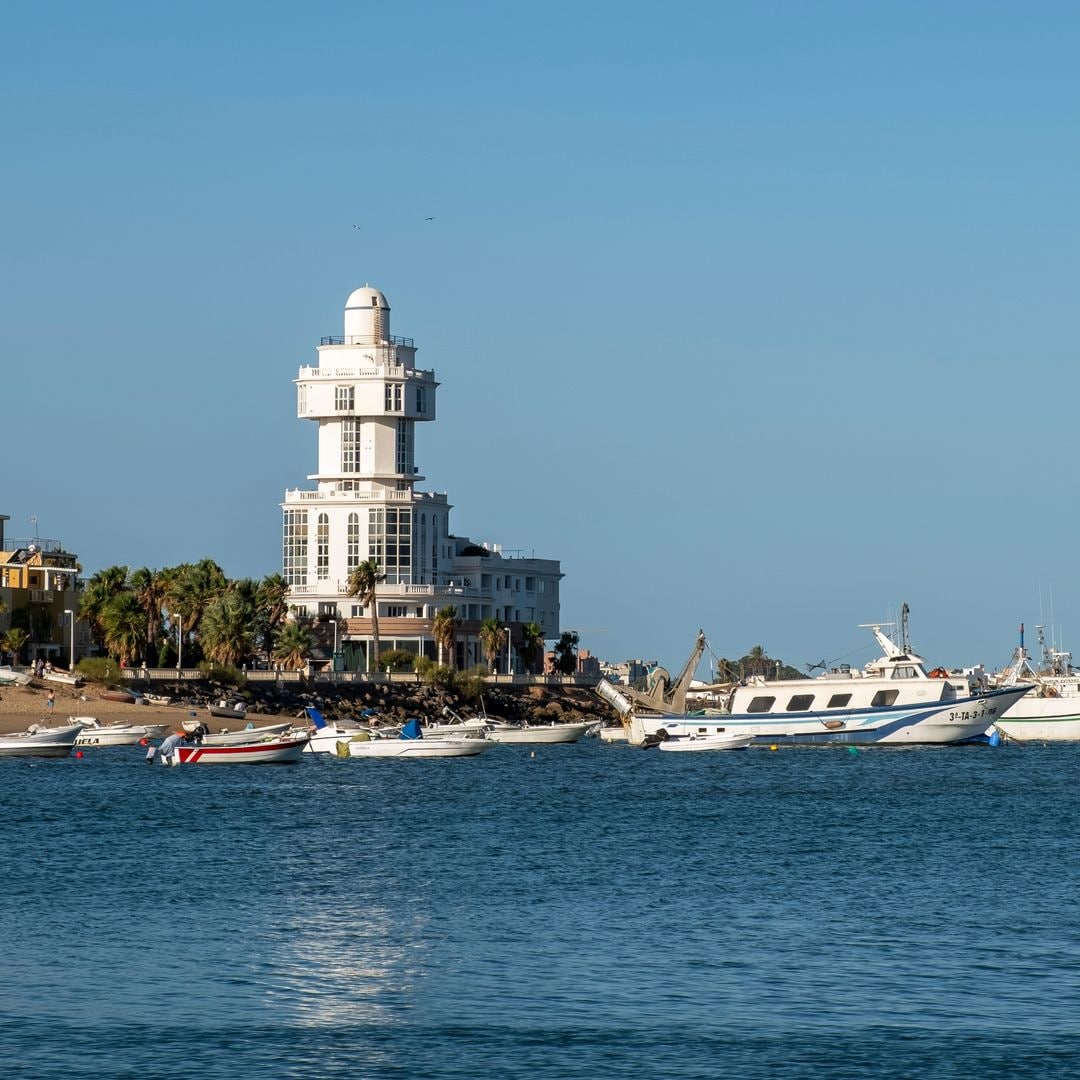Vista panorámica de la ciudad de Huelva, Isla Cristina