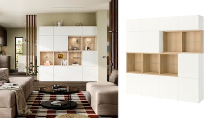 Este mueble de salón de Ikea se vende al por mayor.