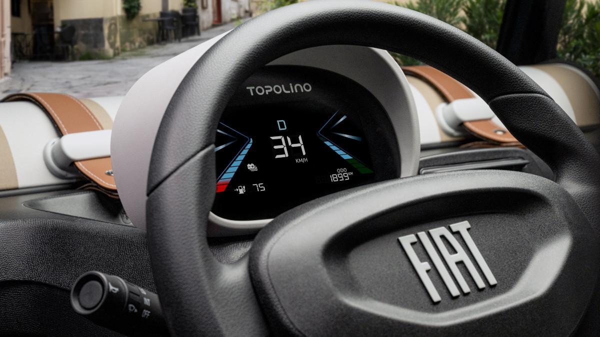 Nueva instrumentación en el Fiat Topolino