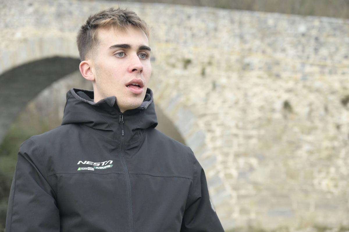 Benjamín Noval. Ciclista