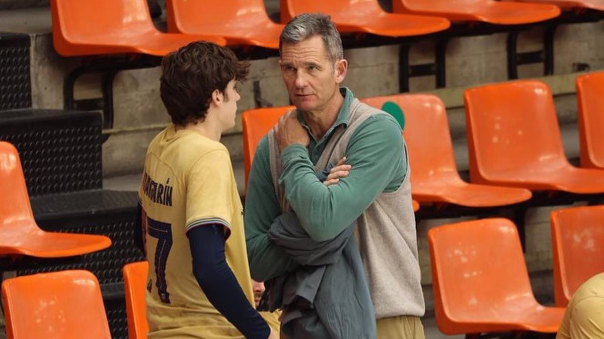 Los Urdangarin, en la época de Pablo en el Barça