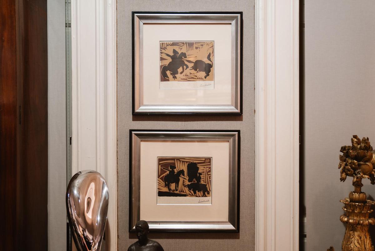 Estos dos grabados de Picasso son dos lotes de la misma subasta en Ansorena